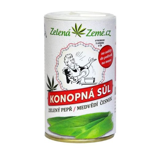 Konopná sůl pepř a medvědí česnek 165 g