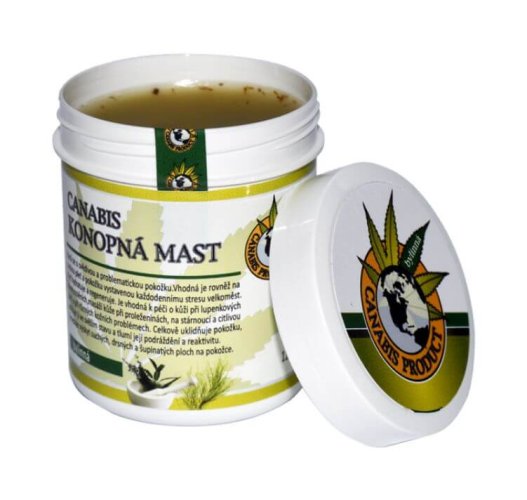 Konopná mast s bylinkami - Objem: 60 ml