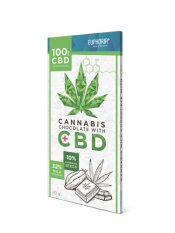 Mléčná čokoláda 80g s konopným semínkem a s CBD 100mg