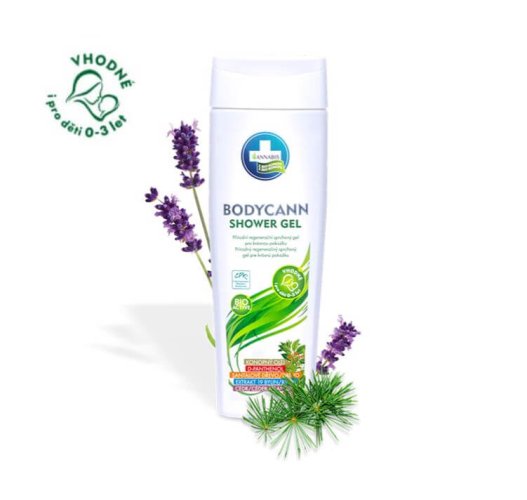 BodyCann přírodní sprchový gel 250 ml