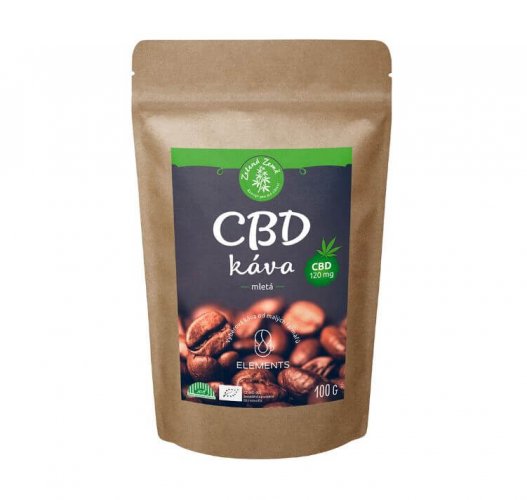 CBD káva BIO - Hmotnost: 100 g