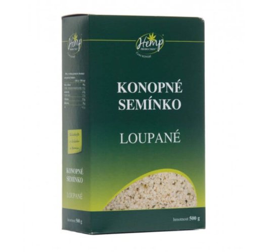 Konopné semínko loupané
