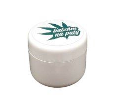 Konopný balzám na popraskané paty s protiplísňovým účinkem 30 ml