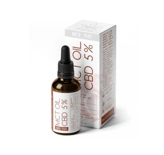 CBD Kokosový olej 5% 10 ml