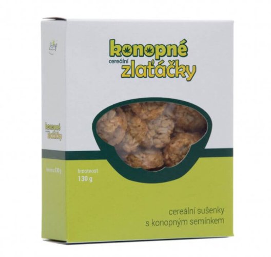 Konopné zlaťáčky 130 g