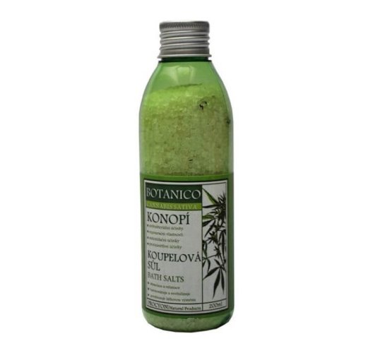 Konopí koupelová sůl 200 ml