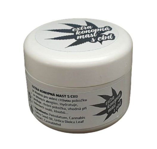 Extra konopná mast s CBD
