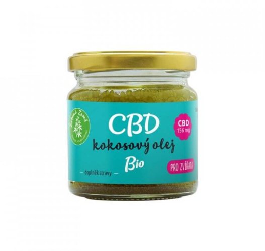 CBD kokosový olej pro zvířata 30 ml