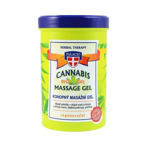 Konopný masážní gel 380 ml