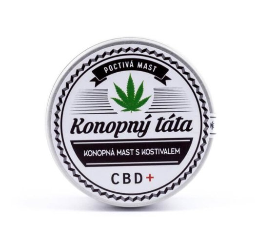 Konopná mast s kostivalem - Objem: 200 ml