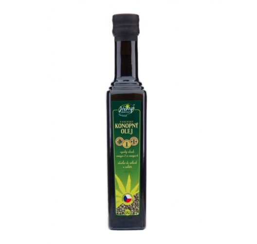 Konopný olej panenský - Objem: 250 ml