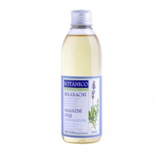 Konopný relaxační masážní olej s levandulí 200 ml