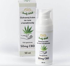 Ochranný krém na ruce s kanabinoidy 50 ml