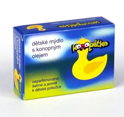 KONOPÁTKO - konopné dětské mýdlo 100 g