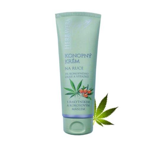 Konopný krém s rakytníkem a kokosovým máslem 120 ml