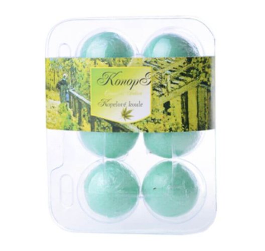 Koupelové koule konopné 6x20 g