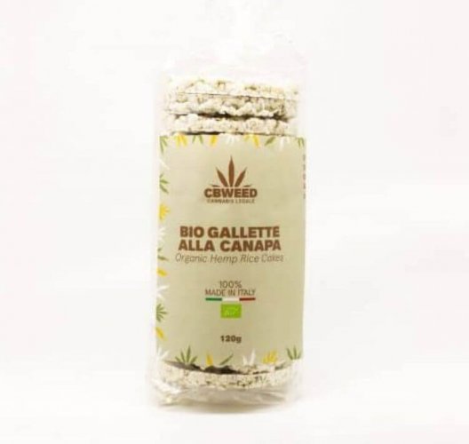 Bio rýžové chlebíčky s konopím 120 g