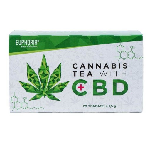 Konopný čaj s CBD 30 g (20x1,5 g)