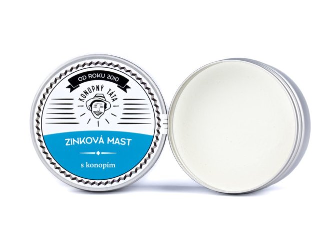 Zinková mast s konopím - Objem: 80 ml