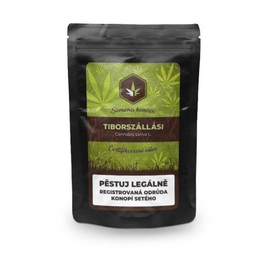 Tiborszállási - certifikované osivo konopí 10 g