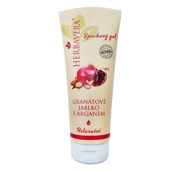 Konopný sprchový gel RELAXAČNÍ s granátovým jablkem a arganem 250 ml